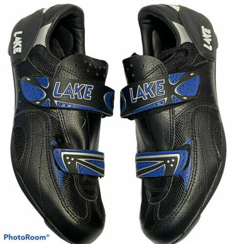 FENLERN Mens Sz 43 - 9.5 US Cycling Shoes Black Ratchet  display picture 2
