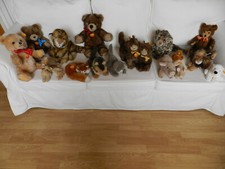 Sammlung original Steiff-Tiere, 18-teilig     -- AUSWAHL --