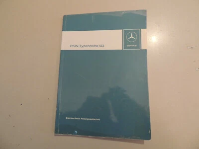 1976 Werkstattbuch E.schrift Mercedes-Benz 200 220 240 300 230 250 280 D E / - Bild 1 von 4