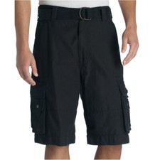 Levi's Men's Cargo Shorts Squad Twill Casual Cotton Belted Multi Pocket Shorts