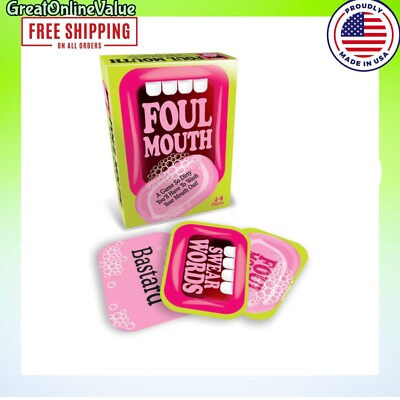 Foul Mouth: The Most Foul-Mouthed Card Game You'll Ever Play