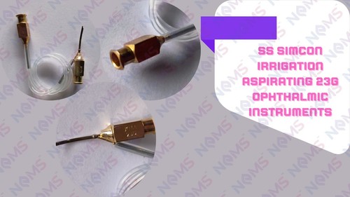 23G SS SIMCOE Regular Irrigating Aspirating Cannula SI236 Ophthalmic Instruments - Foto 7 di 16