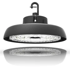 150W LED Dimmable UFO High Bay Light IP65 Industrial Gym Warehouse Lights 5000K