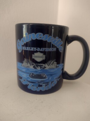 Kaffeebecher   HARLEY DAVIDSON   Gainesville Florida, Blau