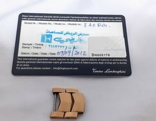 AUTHENTISCHE TONINO LAMBORGHINI UHR 840 RG GLIEDER