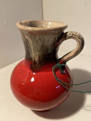 Vintage handbemalter Krug von den Balearen