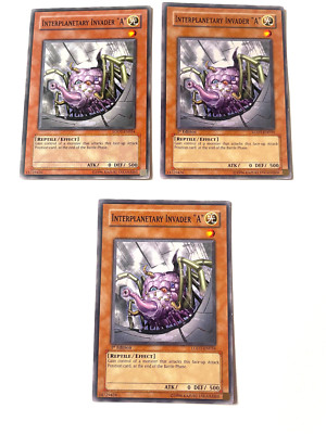 Interplanetary Invader 'A' - LODT-EN034 - Common - 1st/Unl Ed - NM - YuGiOh! X3