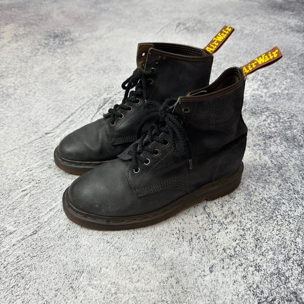 Dr. Martens Vintage 1460 ブラック UK7 DR. MARTENS - 1460 Vintage Black Made In England Boots