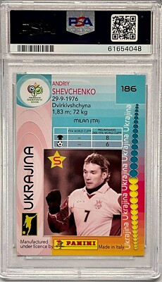 2006 Panini World Cup Germany #186 Andriy Shevchenko Chelsea