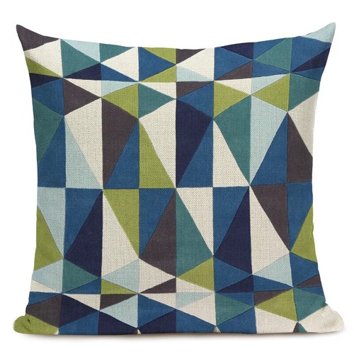 Irregular Geometric Pattern Home Decor Sofa Seat Cushion Cover Hotel and Office - Picture 17 of 23