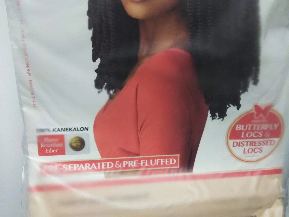 OUTRE X-PRESSION BRAID - 3X SPRINGY AFRO TWIST 24" COLOR: 4 (2 REMAINING IN PKG) — 第 4/4 张图片