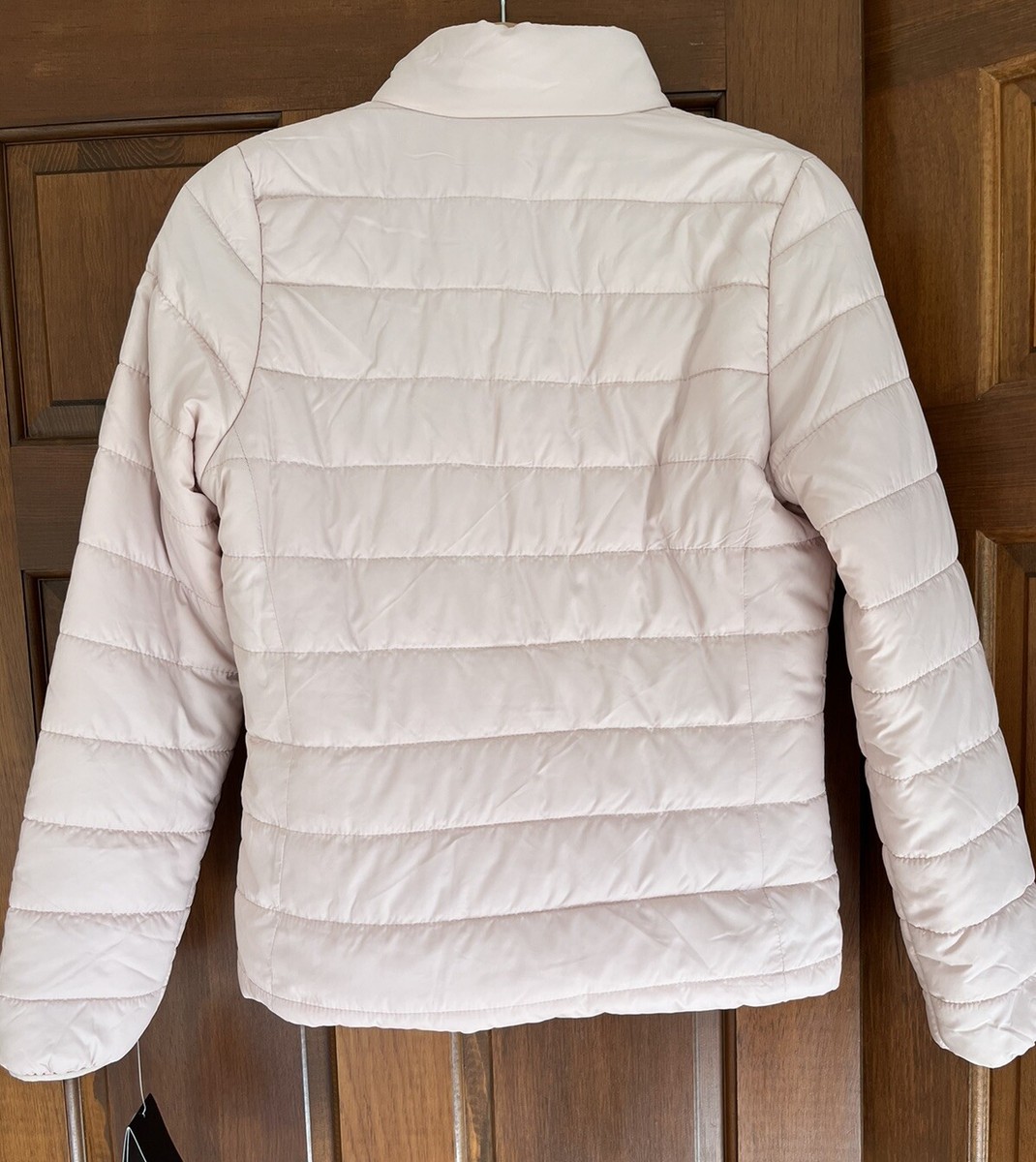 NWT NEW BALANCE PUFFER PINK WOMEN'S TECH JACKET SIZE SMALL