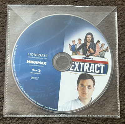 NEW EXTRACXT (2009) - Blu-ray disc only in clear plastic envelope / no case