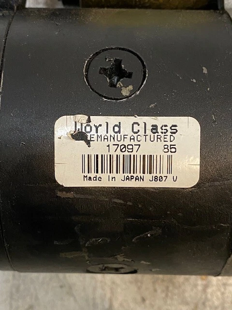 Remy World Class Reman Starter 17097, J807 - Image 2 of 4