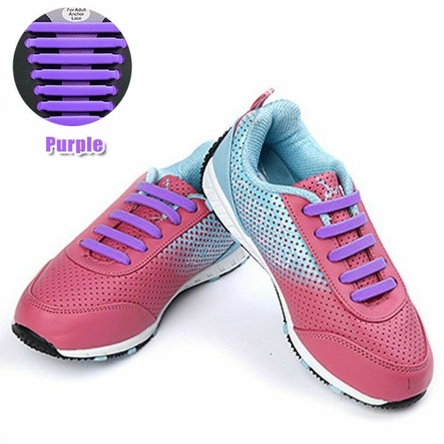 16pcs Coolnice Silicone No-Tie Elastic Unisex Shoelaces for Adult,13 Colour Avai - Picture 50 of 58