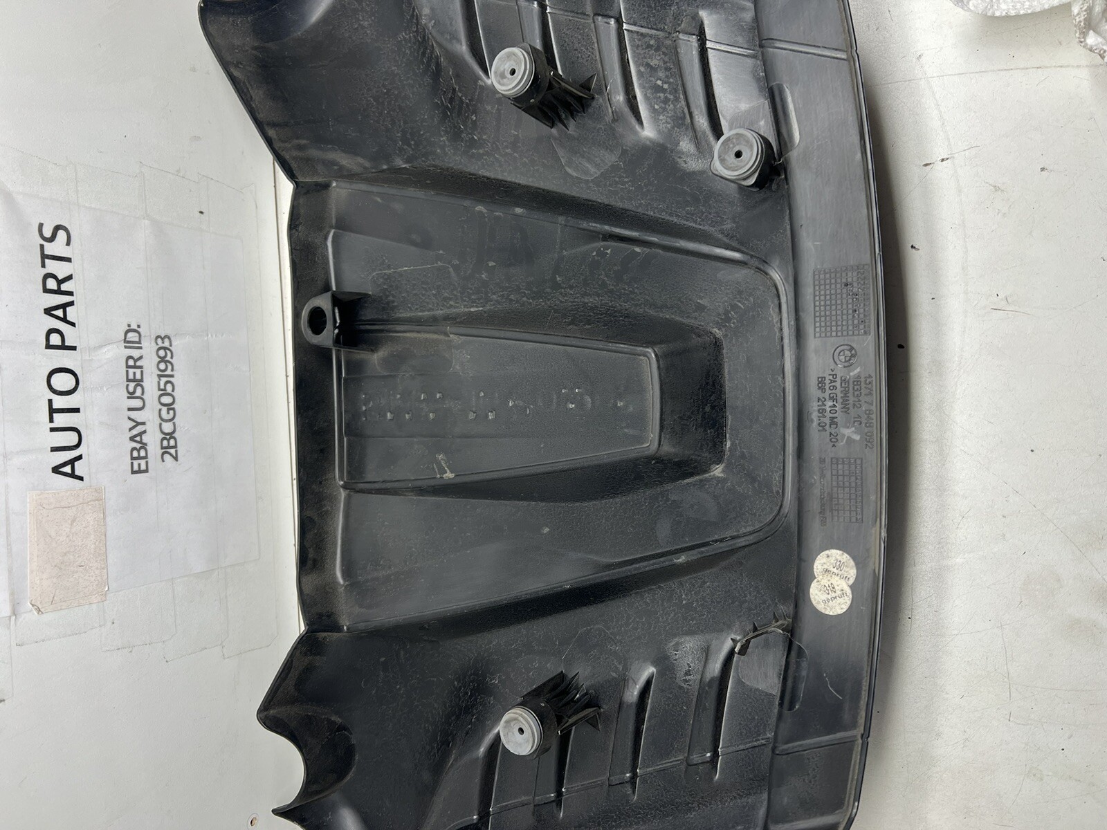 2015 2016 2017 2018 BMW X5M X6M GENUINE ENGINE COVER OEM 13717848092