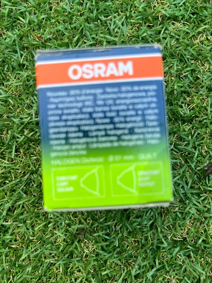 Osram HALOGEN LAMPS 46x51mm 35W 12V 3100cd 3000K GU5.3, 24° Radiation Angle - Image 4 of 4