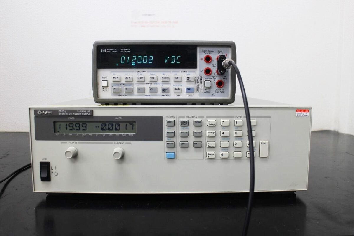 Agilent 6655A 120V 4A 500W System Power Source | eBay Agilent 6655A 120V 4A 500W System Power Source | eBay