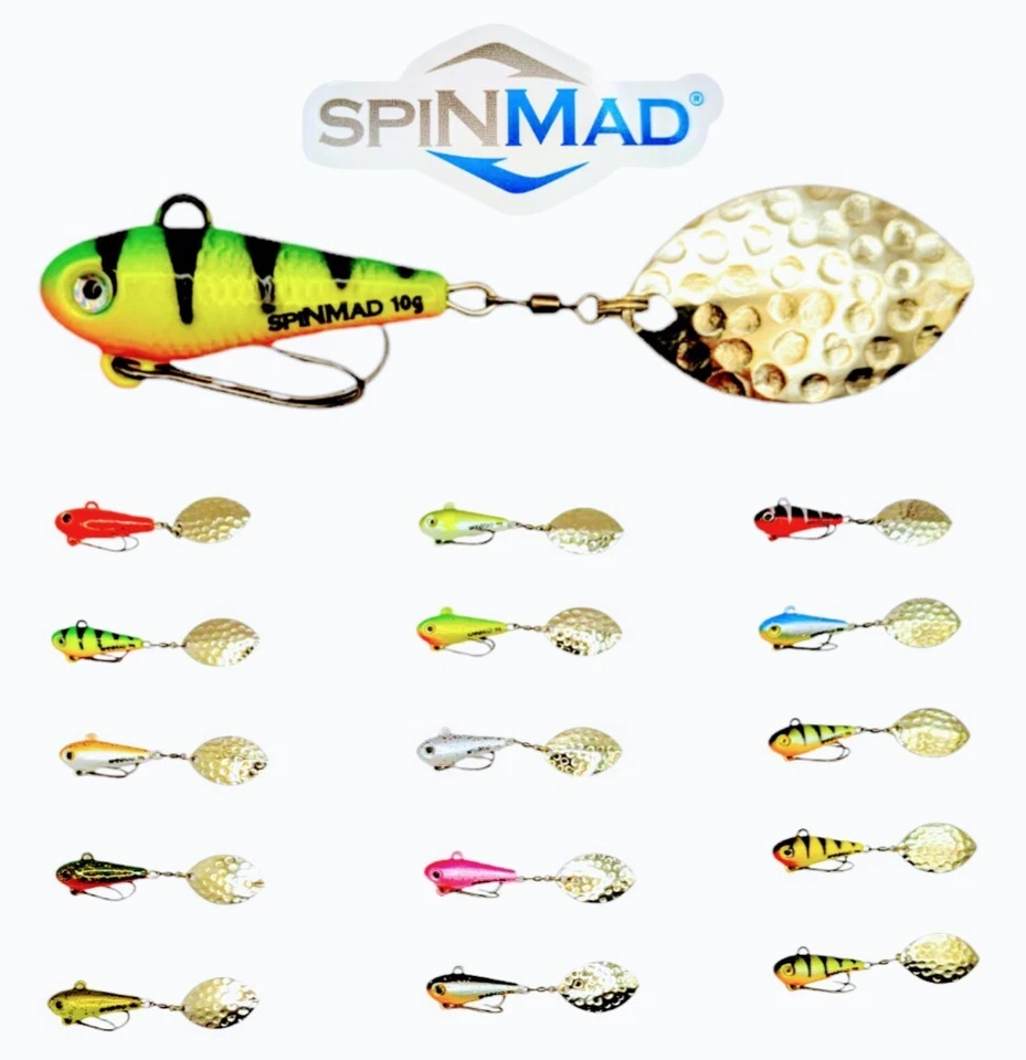SpinMad Lieblingsköder Originals | Alle Farben & Größen | Jig-Spinner 4g bis 35g - Bild 2 von 3