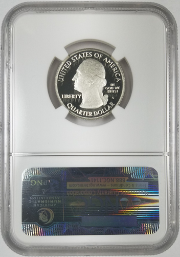 2014 S NGC Silver 25C National Treasures Quarter 5 Coin Set PF70 ~ EARLY RE. #2 - Picture 3 of 11
