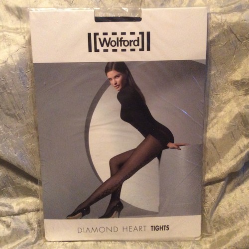 Vintage Wolford Diamond Heart nylon 
