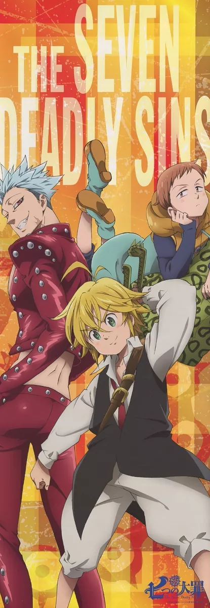 Nanatsu No Taizai Ban King Anime Poster