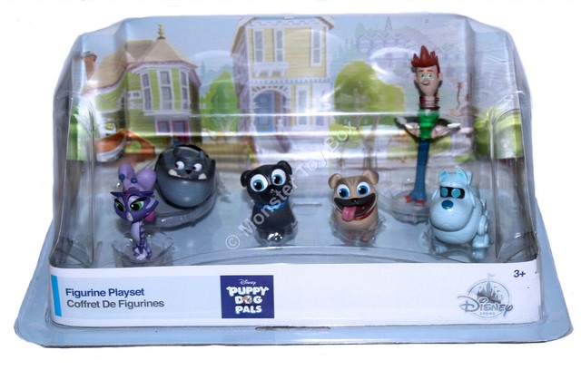 puppy dog pals figurine set