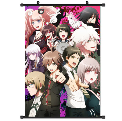 anime danganronpa dangan ronpa 1 2 3 4 wall scroll home decor cosplay 2568 ebay