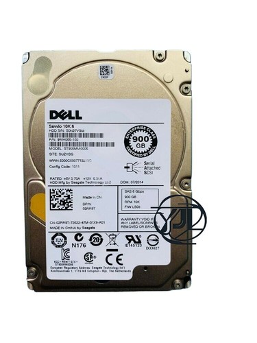 Dell 2RR9T 02RR9T 900GB 10K 2.5 " ST900MM0006 SAS 6Gbps Hard Drive 9WH066-150 - Afbeelding 2 van 3
