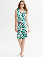 Banana Republic X Milly Collection Eden Rock Dress Sz 4, Old Money, Classic