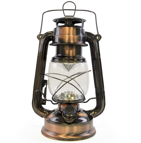 Hurricane Sturmlampe LED Laterne Lampe - Kupfer - Nebraska - batteriebetrieben - Bild 3 von 12