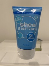 Bath & Body True Blue Spa Shea It Isn’t So Foot Cream Shea Butter 4OZ Rare! New!