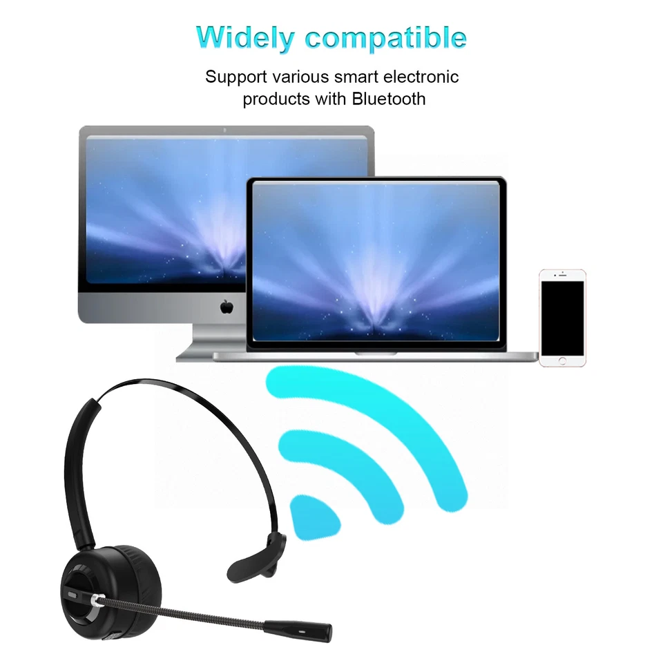 Wireless headset reduction MIC reduction earphone breathable protein earmuffs - Image 2 of 4