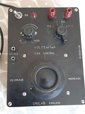 Unilab volts test meter / voltage regulated meter