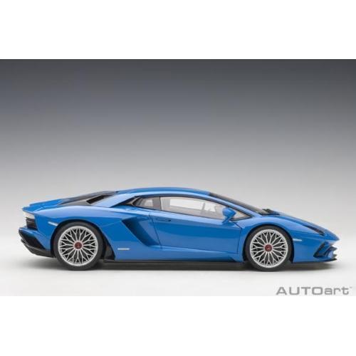 1:18 AUTOART Lamborghini Aventador S 2017 Blue Nila AA79134 Model - Picture 10 of 11