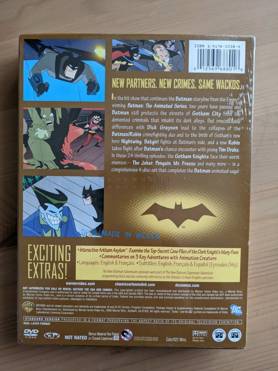 Batman: The Animated Series - Vol. 4 (DVD, 2005, 4-Disc Set