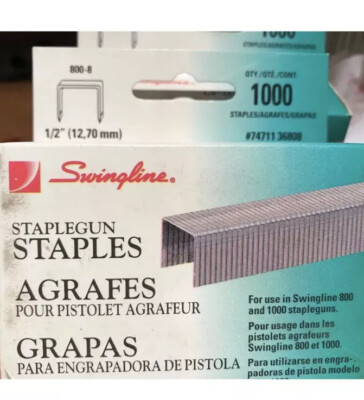 Swingline 1/2  Staples Fits Some Older Models Hard To Find