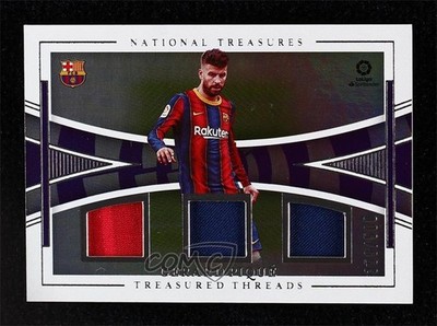 2020-21 Panini Chronicles Treasured Threads /500 Gerard Pique #TT-GP 0i4j