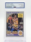 MAGIC JOHNSON 1990-91 NBA HOOPS MVP IN PERSON AUTO LAKERS PSA AUTHENTIC Q6962