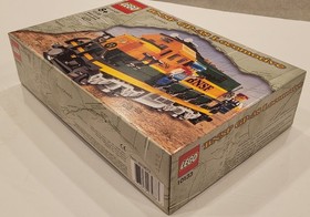 LEGO Trains 10133 Burlington Northern Santa Fe BNSF Locomotive New In Box Sealed
