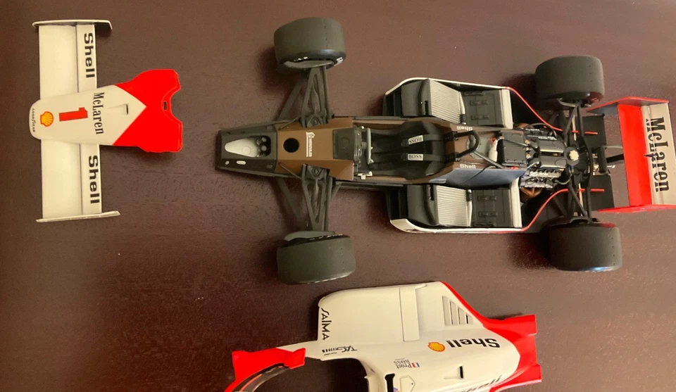 Solido 1:18 Alain Prost Collection McLaren F1 MP4/2C 1986 WDC - Image 3 of 4