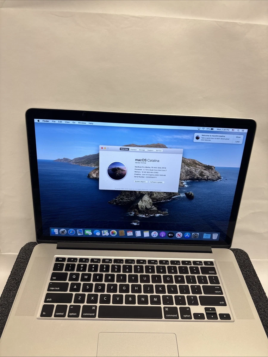 Apple MacBook Pro 15 in 2013 for sale | eBay