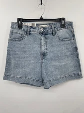 RM by Rebecca Minkoff Women's 90's Short High Rise Denim Relaxed Fit Size 10