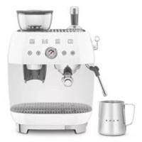 Smeg EGF03CRUK 50's Style Espresso Coffee Machine with Grinder & 20 Bar Pump ...