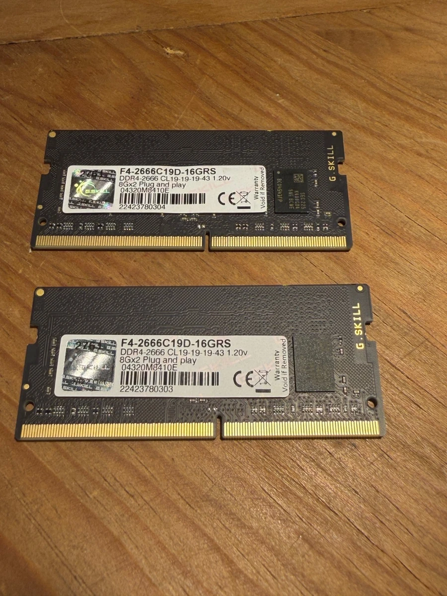 G. SKILL SO-DIMM DDR4 SDRAM Memory (RAM) for sale | eBay