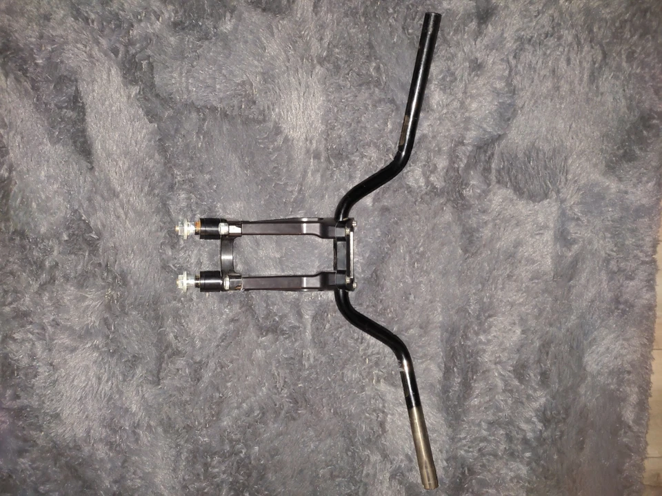 Adaptador Thrashin Black 6.5" Midbends Road Glide Pullback Riser Harley Davidson - Imagem 2 de 4