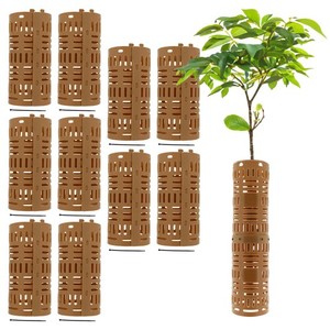 7Penn Tree Trunk Protector Guard - 10pk Plant Protector 13.7 .1in Fruit Tr...