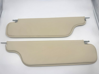 Cream Sunvisor Set for Chevrolet Impala SS 2 Door Hardtop 1965-1967