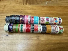 Washi Tape Lot Holiday Sticker Craft 