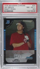 2005 Bowman Draft Chrome Jay Bruce #BDP32 PSA 8.5 p3w